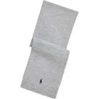 Ralph Lauren 2/30 Merino Wl Rws-Scarf-Ac-Scf - Grey - L/XL