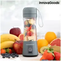 InnovaGoods Kannettava Mixer - - Mini Blender Smoothie - 600W - Harmaa - 490g