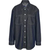 Noisy May Nmalva L/S Denim Shacket Az386Db Noos - Blue - XL