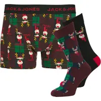 Jack & Jones Bokserishortsit 'JACRUDOLPH' keltainen / vihreä / syklaami / musta
