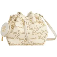 Pepe Jeans for woman. PL0300075 Giulia off-white bag (OSFA), Casual, Party, Cotton