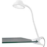 TRIO Berry LED klipsuvalaisin 26cm 3000K 3,5cm valkoinen