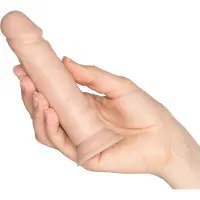 Willie City Lover Aidonkaltainen Dildo Imukupilla 15 cm - Nude