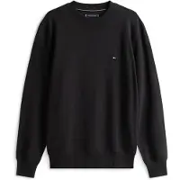 Tommy Hilfiger Essential Terry Crewneck - Black - S
