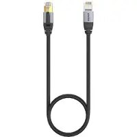 UNITEK network cable - 1 m - black - Musta - 1m
