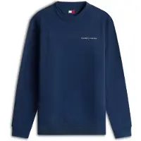 Tommy Hilfiger Tjm Reg Linear Crew Ext - Navy - XL
