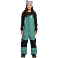 Volcom Barkley Ins Kids Bib Housut spruce green Koko M