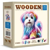 Wooden City Puupalapeli, Iloinen pentu, woodencity, HE0207-M,