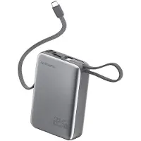 4smarts Powerbank Pocket Dual Cord 20000mAh 22.5W, spacegrau (4S541626)