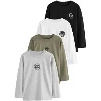 Next Paita meleerattu harmaa / khaki / musta / valkoinen