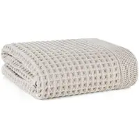 Eurofirany Puuvillainen vohvelipyyhe Melo 70x140 hopea