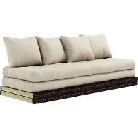 Karup Chico-futonsohva beige l 200 cm