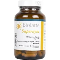 Raw Organic Biolatte Superzym 110kaps,