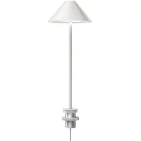 Louis Poulsen Pöytävalaisin , Keglen, himmennettävä, Valkoinen, Olohuone, Metalli, Design