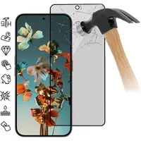 Mtp Products Nothing Phone (2a) Yksityisyyttä Suojaava Täysin Peittävä Panssarilasi - 9H - Musta Reuna