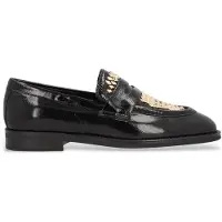 Alpe for woman. 533949 New Mimi leather loafers black (39), Flat, None, Casual