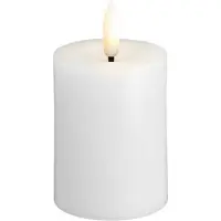 Moods & More Moods &amp More LED-valaisin - valkoinen - silkki-ilmeellä - 49x75