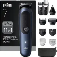 Braun AIO7540, musta, sininen, 0,5 mm, 2,1 cm, universaali, akku, 120 min.