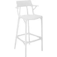 Kartell A.I. Baarijakkara Kierrätetty 75 Cm - Baarijakkarat Kierrätetty Termoplastinen Tekninen Polymeeri Valkoinen - 05889BI