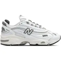 New Balance unisex. M1000V1 1000 trainers, white (40.5), Flat, Laces, Casual