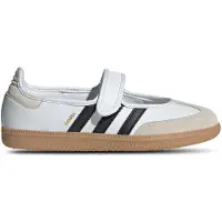 Adidas Originals Nauhaballerina 'Samba' musta / valkoinen / offwhite