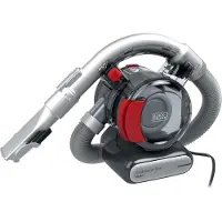 Black & Decker Black+Decker Dustbuster Flexi Auto PD1200AV 12V 0.56L -käsikäyttöinen imuri, harmaa, oranssi