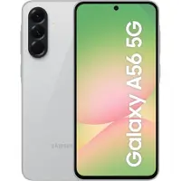 Samsung Galaxy A56 A566B 5G 8 GB / 128 GB kaksoissim – Vaaleanharmaa