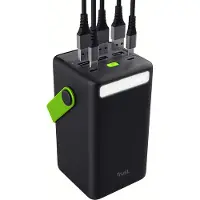 Trust Redoh XXL - 50 000 mAh virtapankki (musta, vihreä)