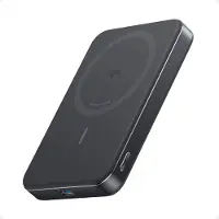 Anker A1664H11, 10000 mAh, Langaton lataaminen, 12 W, Musta