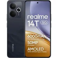 Realme SMARTPHONE 14T 5G Musta 8Gt Ram 256Gt