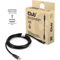 Club 3D CAC-1561 USB-C – Mini DisplayPort 2.1 -kaapeli, 2 m, musta