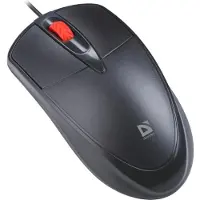 Defender MOUSE DEFENDER ICON MB-057 OPTICAL 1000dpi 3P BLACK SILENT CLICK