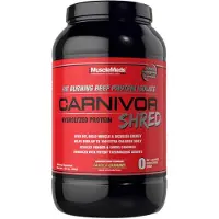 Musclemeds - Carnivor Shred, 28 annosta, vanilja-karamelli