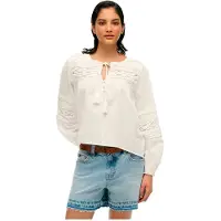 Superdry Ibiza Lace Pitkähihainen Pusero