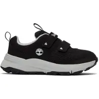 Timberland for boy. TB0A6E1AEK91 Leather shoes with velcro fastening Motion Access black (22.5), Flat, Casual, children's fashion