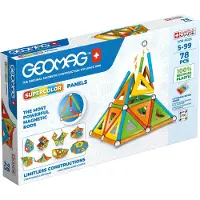 Geomag Supercolor Panels Recycled 78 Pcs - Multi/patterned - ONE SIZE