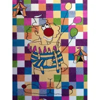 Hobby Hall Lastenhuoneen matto Funky Ana