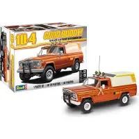 Revell Jeep J-10 Pickup With Camper 1:24 pienoismalli