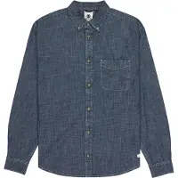 Element Button Down Chambray Regular Fit Pitkähihainen Kauluspaita