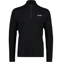 Mons Royale Cascade Merino 1/4 Zip Kerrastopaita black Koko XL