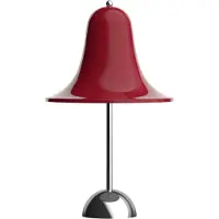 Verpan Led pöytävalaisin Pantop, himmennettävä, Punainen, Olohuone/ruokailutila, Synteettinen materiaali, Design