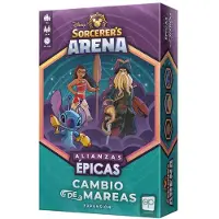 Asmodee Disney Sorcerer Arena: Vuoroveden Muutos -laajennus-suositeltu Lautapeli Espanjankielinen Versio