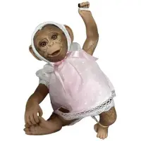 MuÑecas Guca Apinavauva Uudestisyntynyt Kangasvartalo 32 Cm