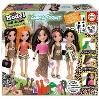Educa My Model Design Animal Print Nukke