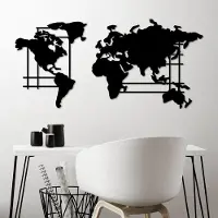 Hobby Hall Seinäkoriste World Map - L, 1 kpl.