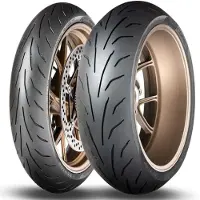 Dunlop Qualifier Core 55w Tl Moottoripyörän Touring-etuvanne