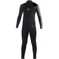 Ocean & Earth Surf School 3/2 Mm Steamer Flatlock Junior-märkäpuku Jossa Pitkät Hihat Ja Vetoketju Selässä