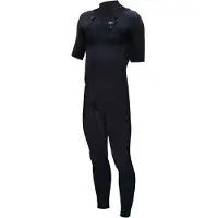 Zion Vault Steamer 3/2 Mm Lyhythihainen Neopreenipuku Jossa Rintavetoketju