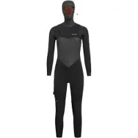 Orca Tango 5/4 Mm Naisten Pitkähihainen Märkäpuku Hupulla Ja Rintavetoketjulla