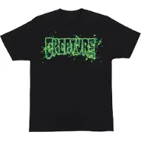 Creature Inferno Logo Outline Lyhythihainen T-paita
